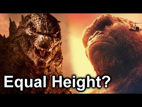 Kong As Tall As Godzilla For Godzilla Vs. Kong 2020 Matchup / Monsterverse Speculation