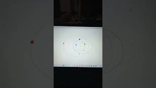 soler system using python #pythonprogramming #python code available..