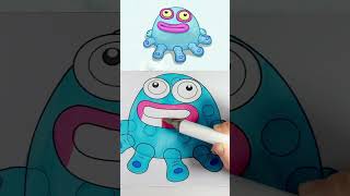 Coloring Toe Jammer, My Singing Monsters
