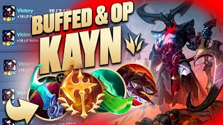 61% Win Rate  KAYN JUNGLE Build Is TAKING OVER! | How to SCALE and 1v9 (Rhaast is BACK)