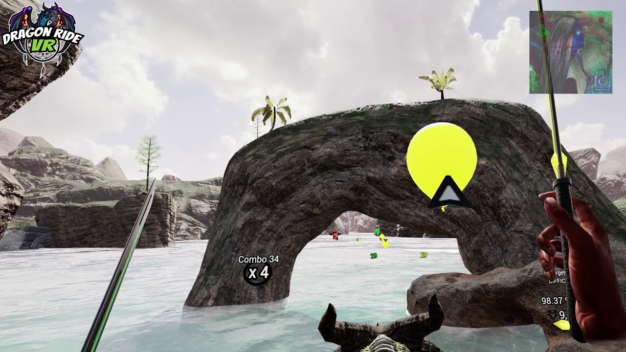 DragonRideVR RhythmRide - LOHM/Flora Lin  -Unforgettable  (PlayerView)