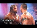 Full match  randy orton vs triple h  wwe title match wwe no mercy 2007