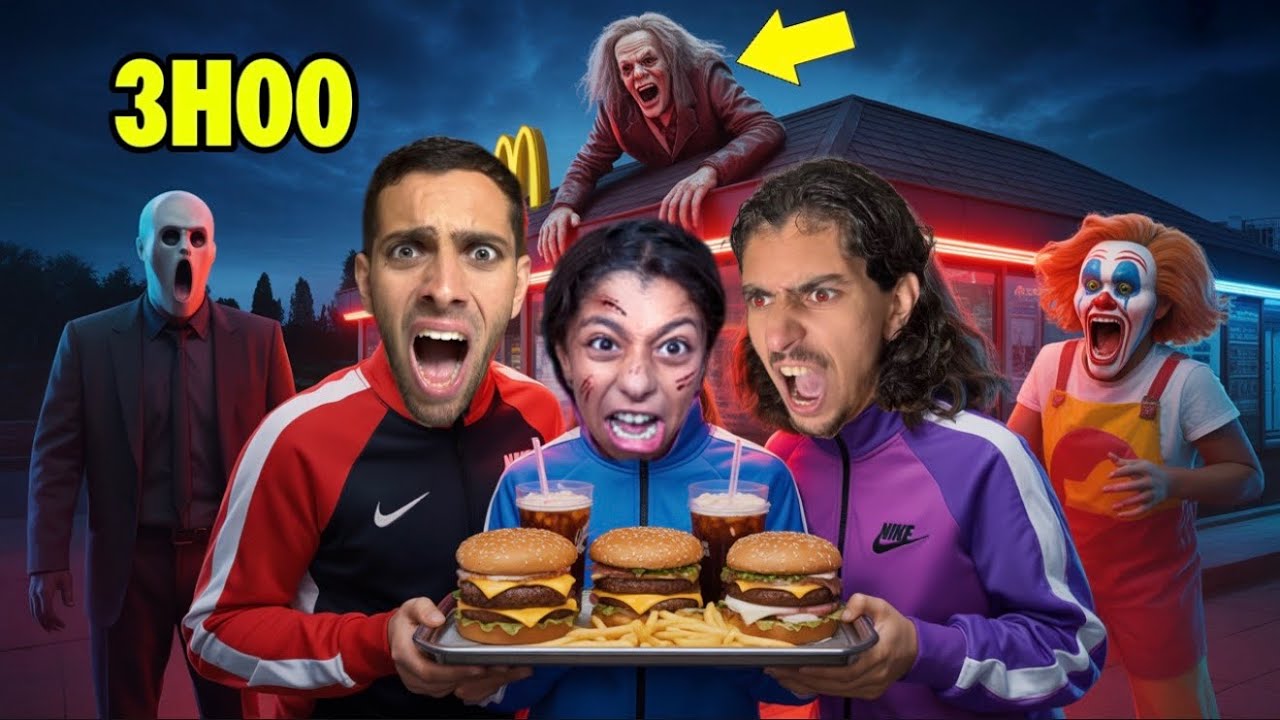 Ne JAMAIS commander DE BURGER À 3H DU MATIN ! 😈