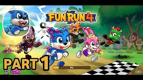 Fun Run 4 - Gameplay Walkthrough Part 1 - TickerX (iOS, Android)