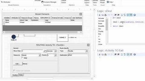 Process Simulator Professional Features | Flexible Routing Rule #2