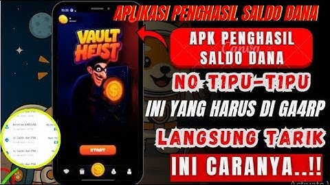 APLIKASI PENGHASIL SALDO DANA TERCEPAT 2025 - CARA MENGHASILKAN SALDO DANA CEPAT CAIR APRT 2