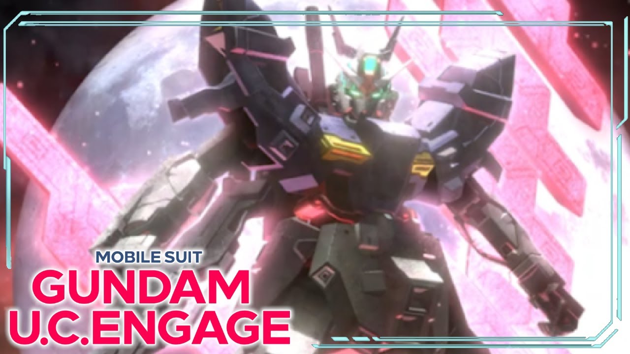 Mobile Suit Gundam U.C. ENGAGE - Moon Gundam [M0205] FULL MATCH - YouTube