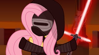 The Force Awakens Re-enacted by Ponies