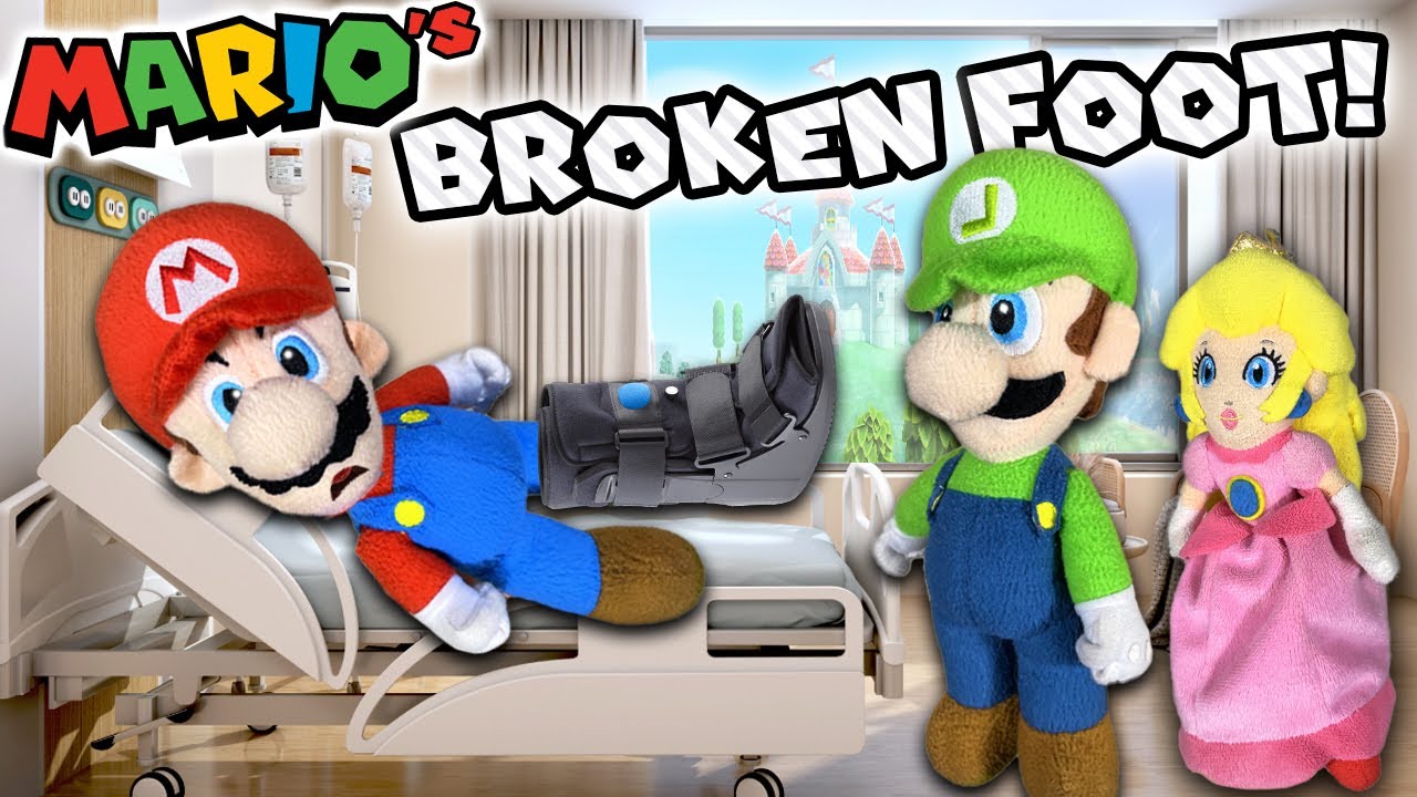 Сломанная нога Марио!