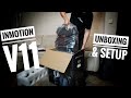 InMotion V11 Production Version - Unboxing and Setup - Electric Unicycle with Air Suspension