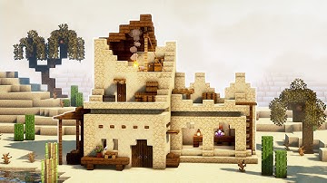 Minecraft: How to Build a Desert House