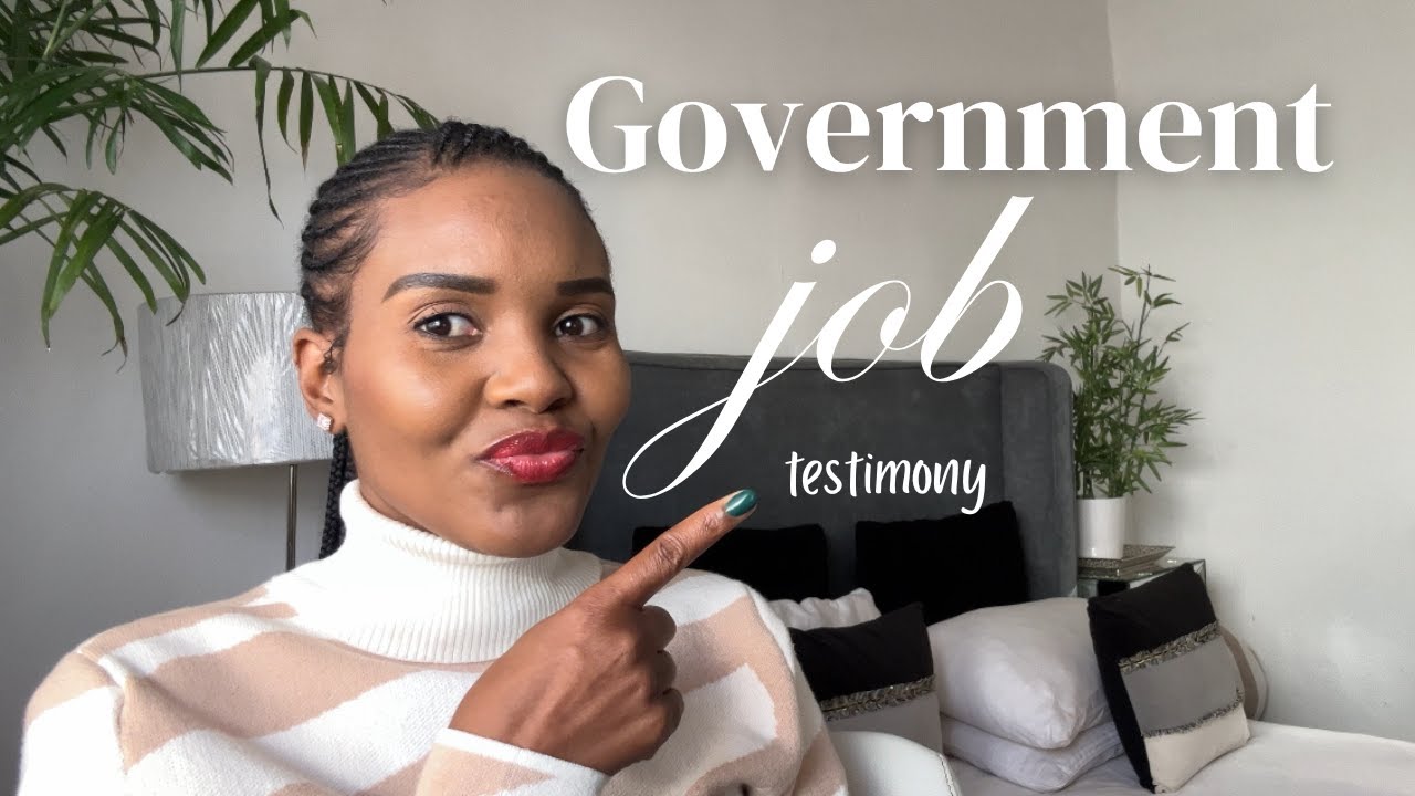 God Gave Me A Government Job And Here’s How: Job testimony.
