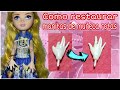 Cómo restaurar o reparar deditos /manitas de muñeca fácil 💗 - Ara Blue -