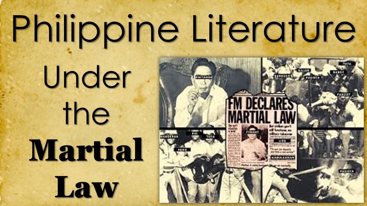 Philippine Literature During Martial Law vrogue.co