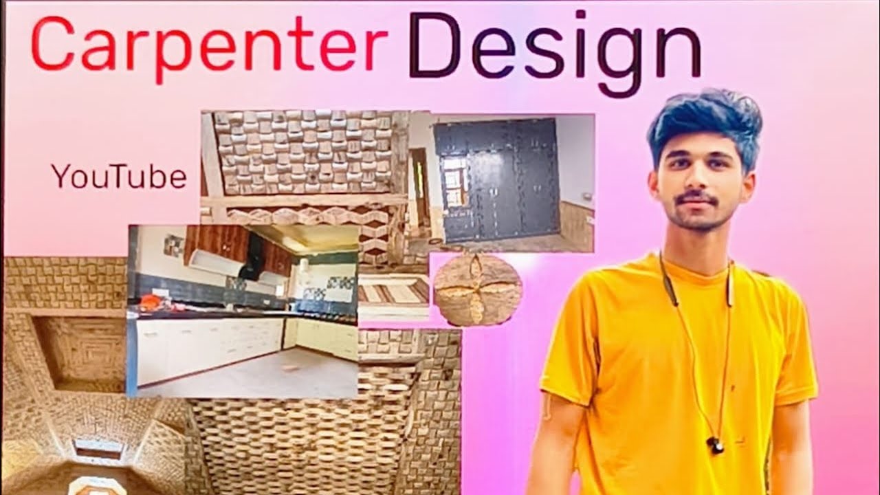 Carpenter design Dekhiye kaisa hota hai 🤔￼ unique design Ke liye subscribe kare🙏