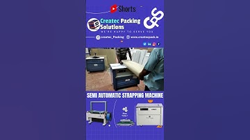 Departmental store racks packing Machine |Semi Automatic Strapping Machine #shortsvideo #shortsfeed