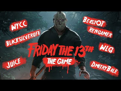 Видео: Friday the 13th: The Game со стримерами (Стрим от 16.07.21)