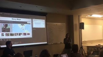 Middle school educator discusses student GIS activities