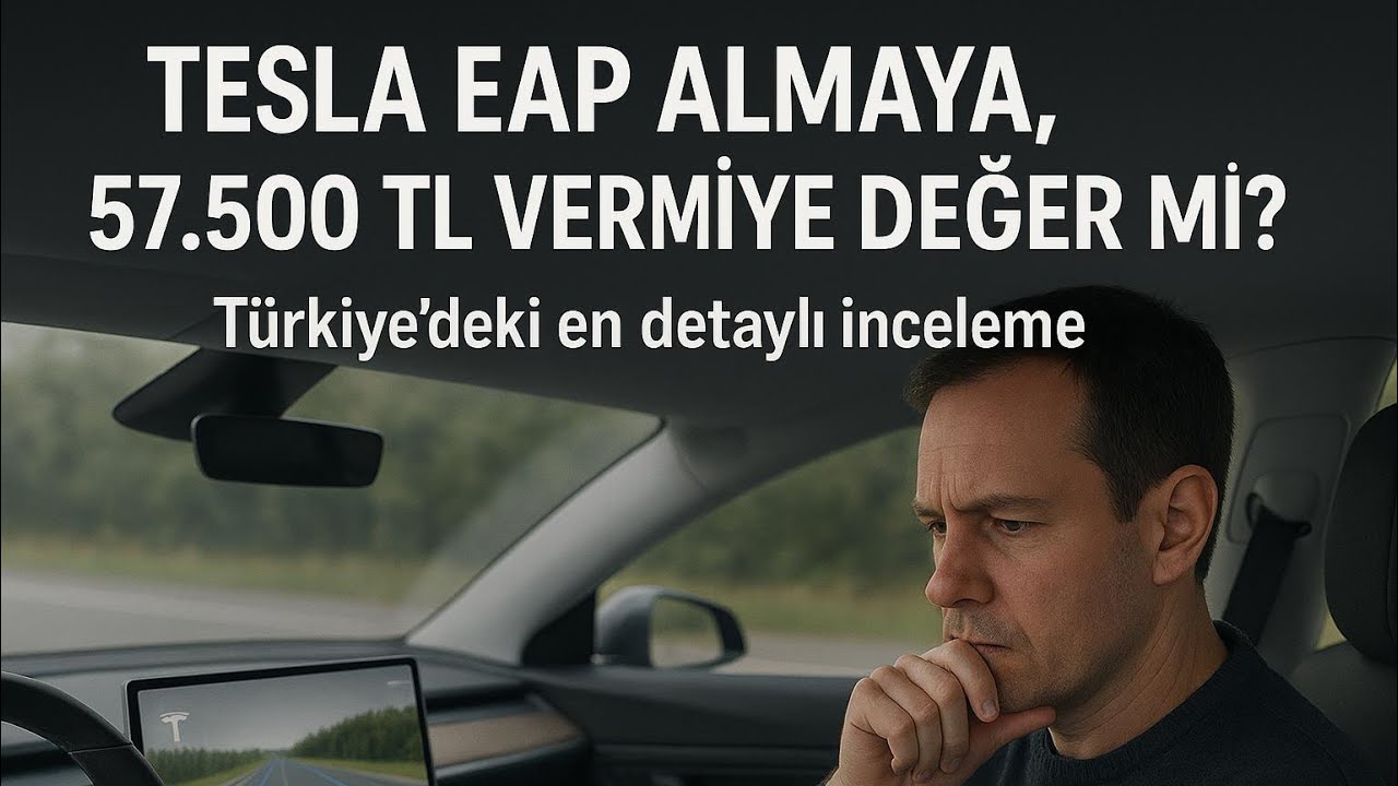BÖLÜM 1 TESLA'YA GELİŞTİRİLMİŞ OTOPİLOT ALDIM. PEKİ 57500 TL’ YE DEĞDİ Mİ?