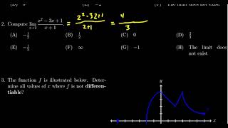 Math 1210, Exam 2 - Question 2