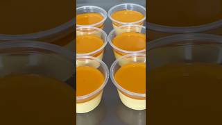 Leche Flan mini tiny flan syrup on top#lecheflanrecipe