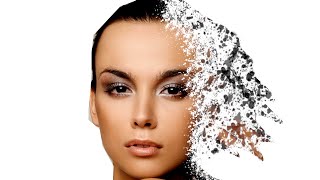 How to apply the disintegration effect in GIMP? Profile