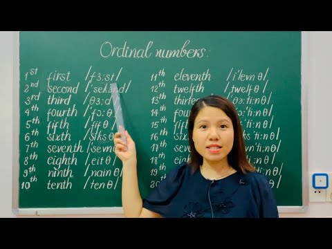 Video: Số thứ tự của 9 là gì?