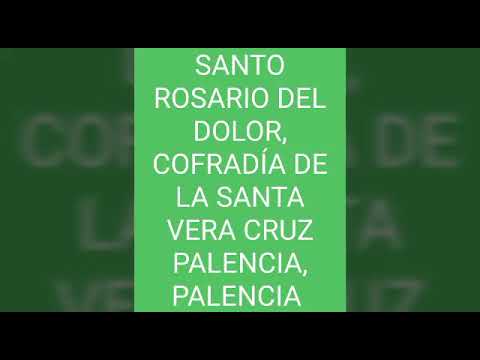 Procesión del Santo Rosario del Dolor