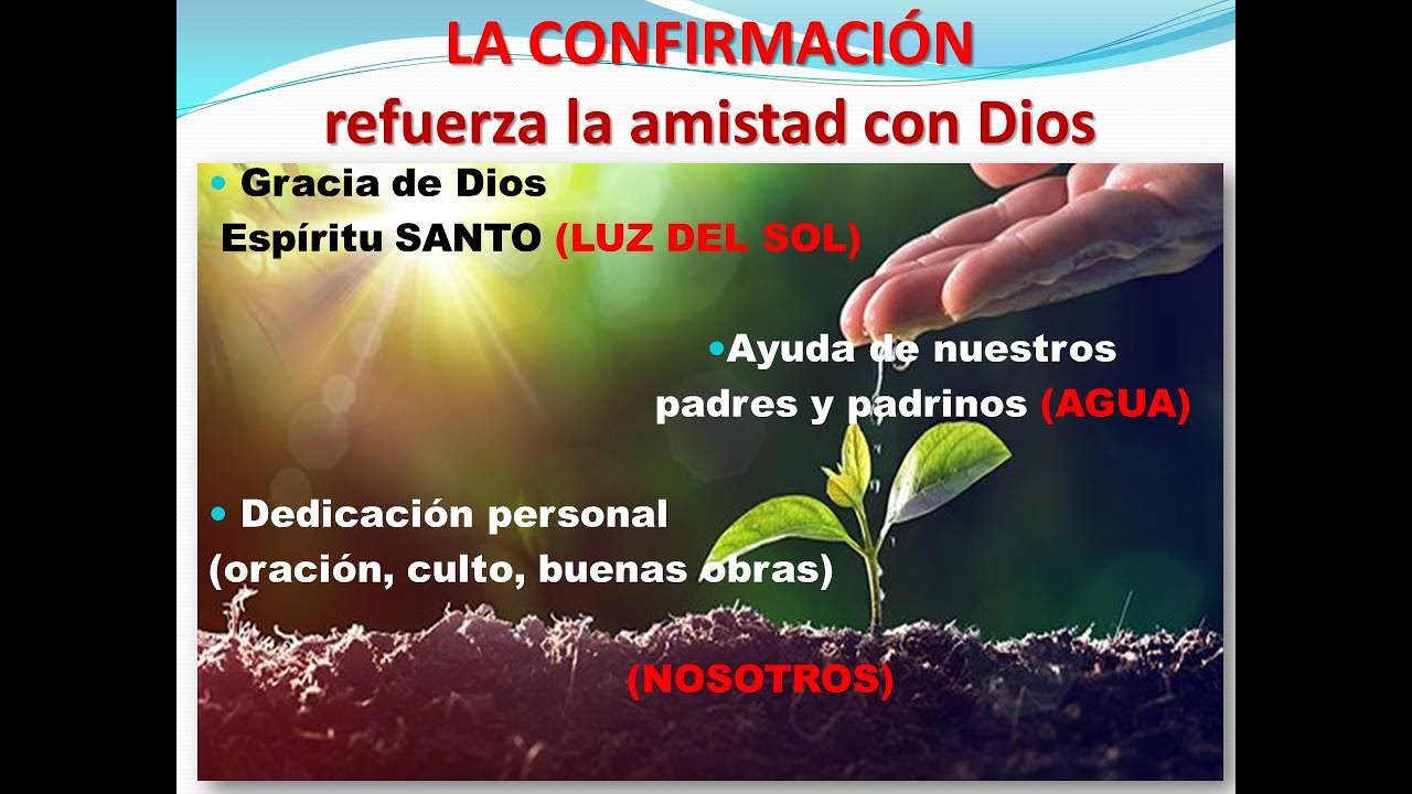 Confirmación explicación del rito