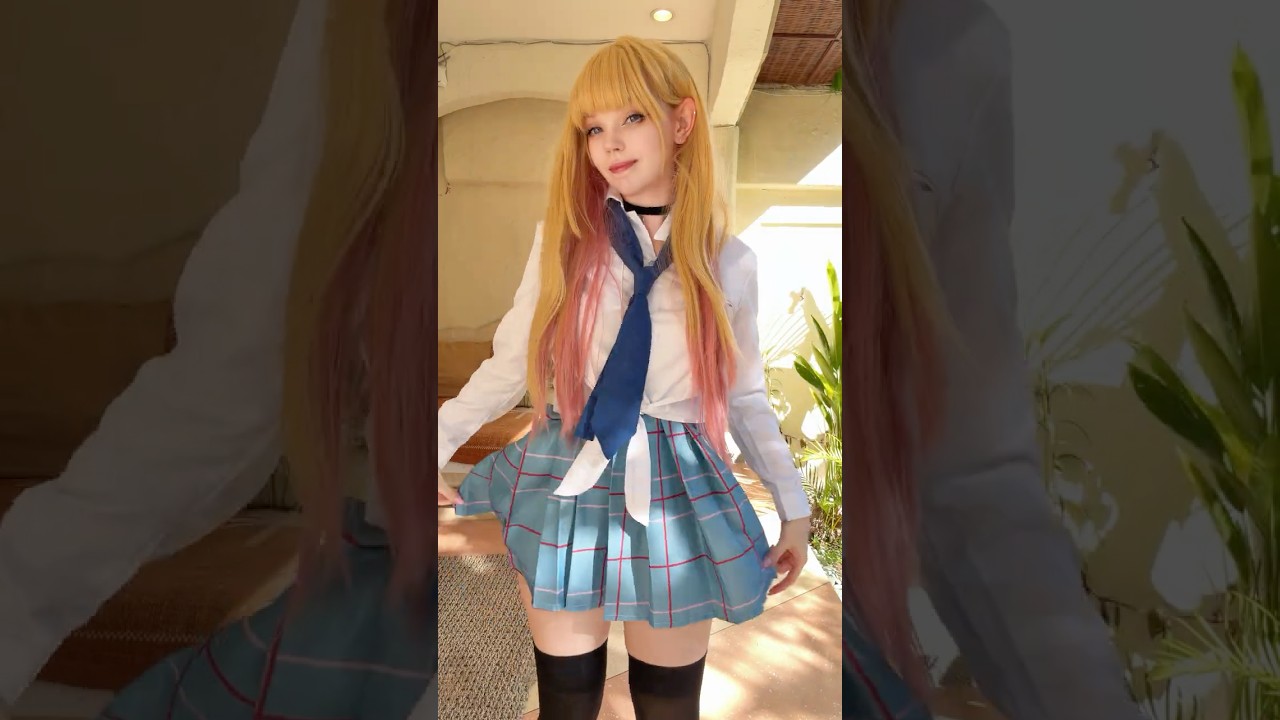 Caught Marin being adorable #marinkitagawa #cosplay #anime