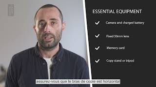 Imaging Services: Setting Up A Digitisation Studio (French)