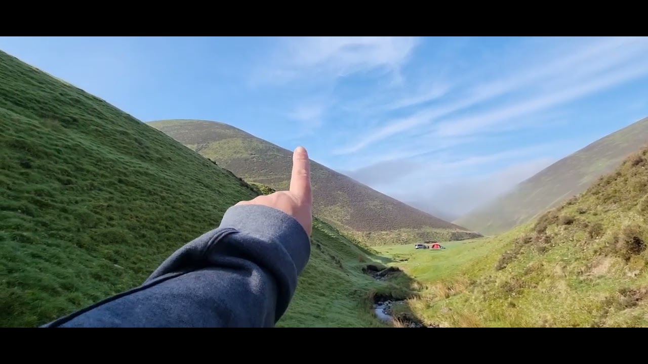 camping in dumfries & Galloway Scotland may 2023