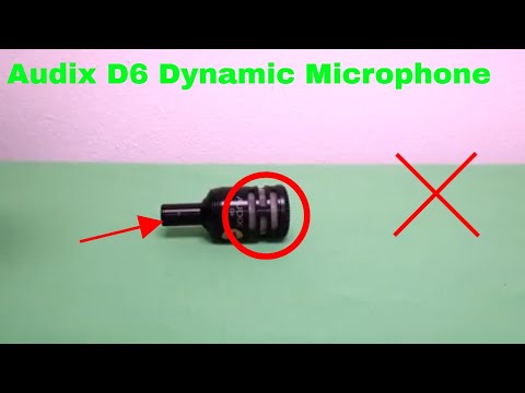 ✅  How To Use Audix D6 Dynamic Microphone Review