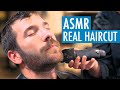 ASMR Full Relaxing Haircut - Scalp Massage, Scissor Cut...