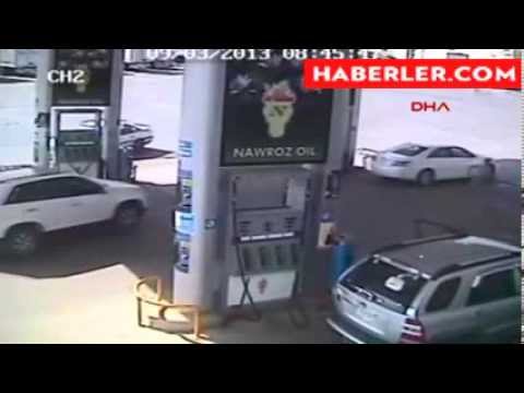Пожар на заправке сгорело 40 фур