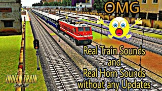 Testing Real Trains Sounds And Horn Sounds Like MSTS || Indian Train Simulator screenshot 2