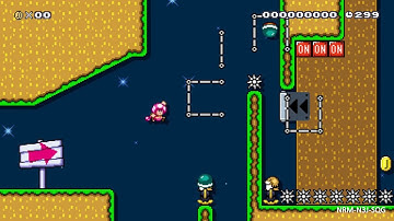 [SMM2] Catabatic Corridor #TeamShell by kiznal