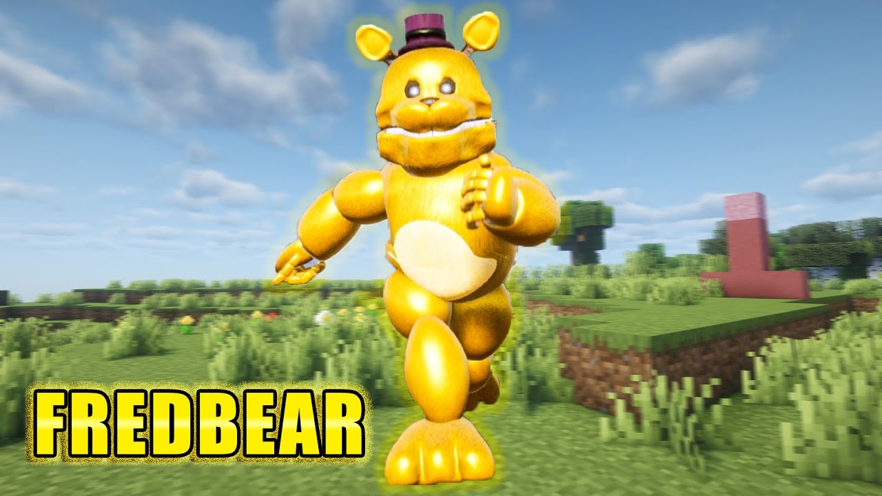 Thánh chạy Fredbear giờ đã có ở trong Minecraft? [1.20.1 Mod] - YouTube