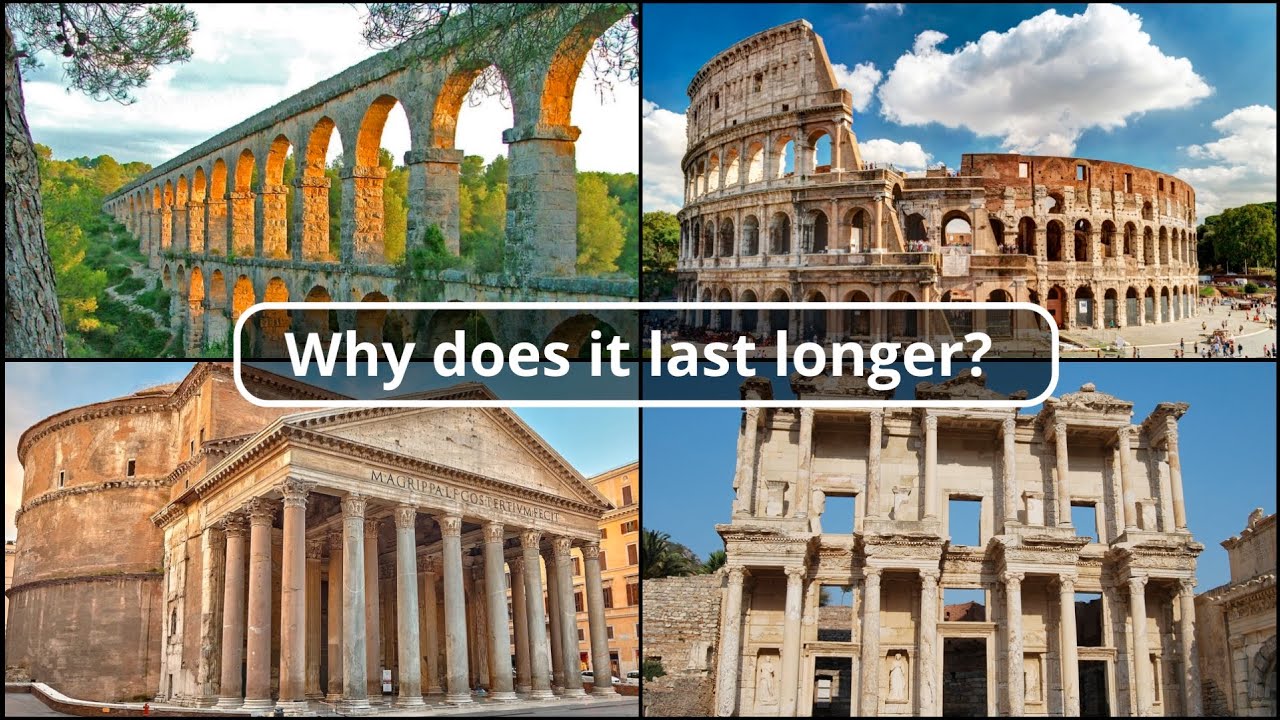 Hubris and concrete Why Roman concrete last so long? YouTube