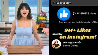 Selena Gomez Liked Our Viral Recipe Video! 😳‼️ Check it Out Now!