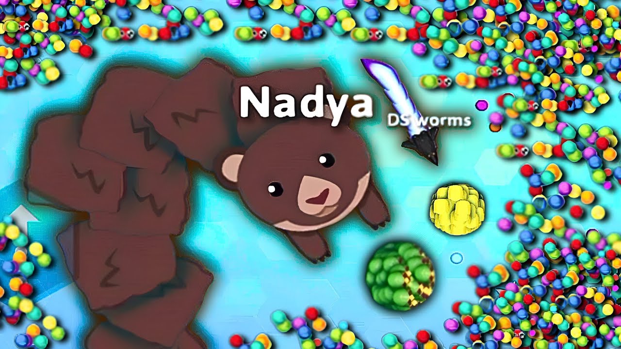 😱I reached new score 197,000+ points in snake io gameplay🐍 New look SR-75 Darkwind skin🐍DS worms