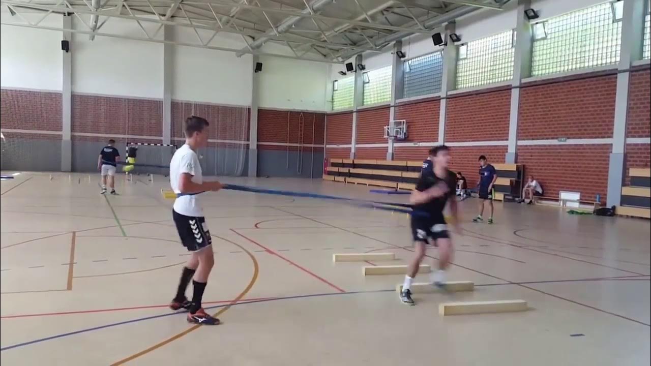 Handball individual defense training YouTube