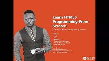 Learn HMTL 5 From Scratch Part 1