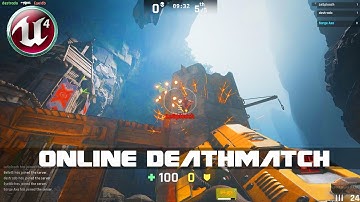 Unreal Tournament 4 - Online Deathmatch in Underland