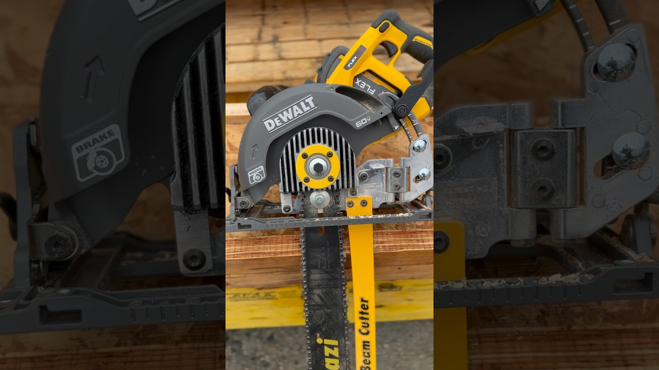 Chainsaw attachment for a circular saw??? BADA$$