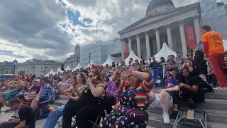 idina menzel "Let it go frozen" London pride 2023