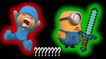 10 Pocoyo & Minion "It