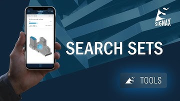 SIGNAX TOOLS. "Search Sets" feature