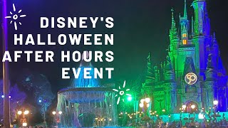 Dinner at Ohana and Exploring the 2021 Disney Halloween Boo Bash After Hours Event