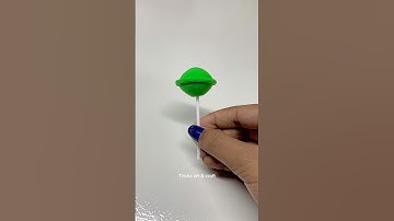 How to make lollipop very easily with clay #diy #craft #creative #art #clay